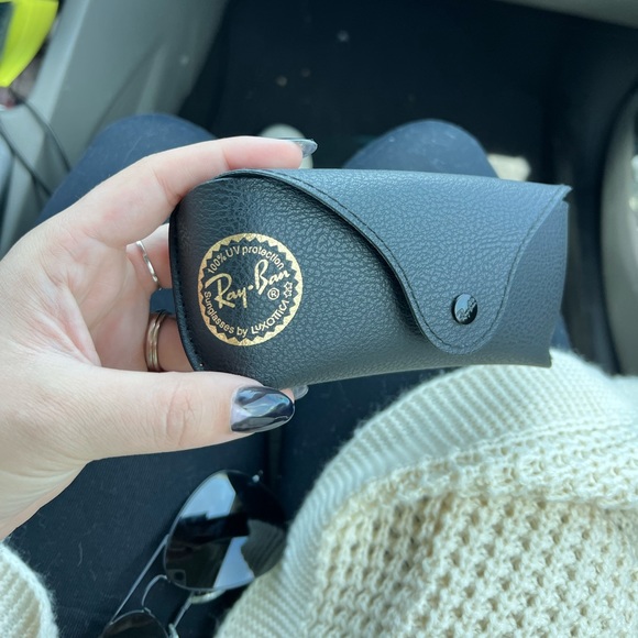 Ray Ban aviator total black sunglasses - Picture 5 of 6